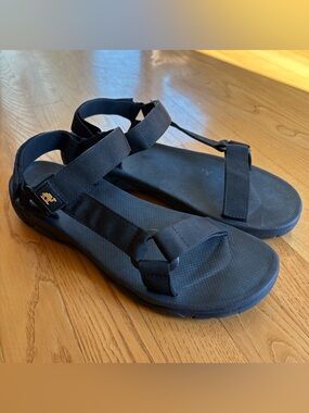 Camelsports Men's Hiking Sandals Waterproof Open Toe Outdoor Black Mens Size 9.5